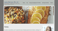 Desktop Screenshot of lauramarzen.com
